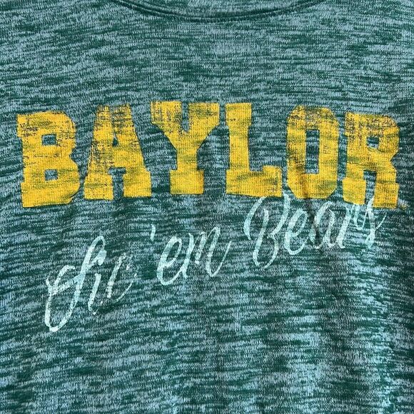 Colosseum Green and Gold Baylor Short Sleeve Tee - Picture 2 of 6